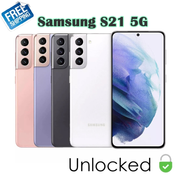 Samsung Galaxy S21 5G G991U 128GB/256GB Ohne Vertrag Handy Smartphone Einzel-SIM