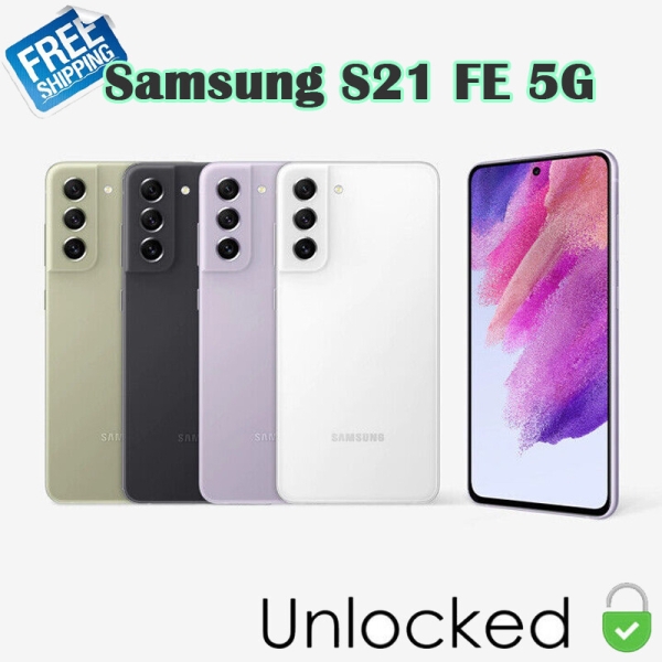 Samsung Galaxy S21 FE 5G SM-G990U 6+128GB 6,4 in Ohne Vertrag Handys Smartphone