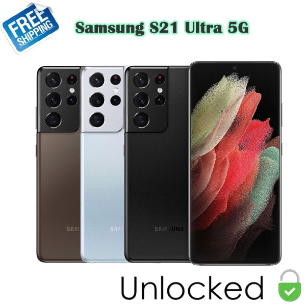 Samsung Galaxy S21 Ultra 5G G998U 128GB/256GB Smartphone Android Handys 6,8Zoll