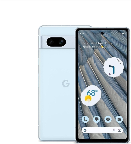 Google Pixel 7a Android Smartphone 6,1″ Bildschirm 8GB RAM 128GB Speicher – Sea Blue