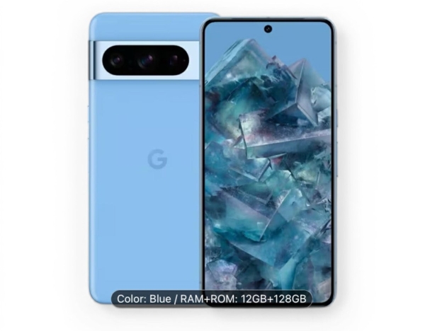 Google Pixel 8 Pro 128GB 12 RAM blau entsperrt Android Smartphone – A+ Klasse