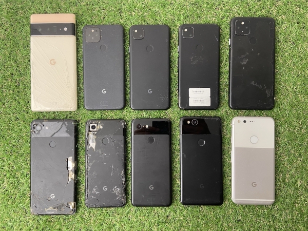11x Google Pixel – Smartphone Restposten Handy UNGETESTET ALS ERSATZTEIL VERKAUFT (C295)