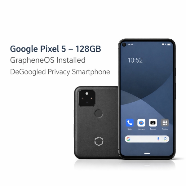 (NEU) Google Pixel 5 128GB – GrapheneOS installiert – DeGoogled Privacy Smartphone
