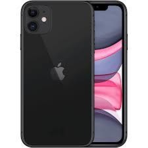 Apple iPhone 11 64GB entsperrt 4G SIM iOS 17.6.1 schwarz Smartphone MHDA3B/A D1