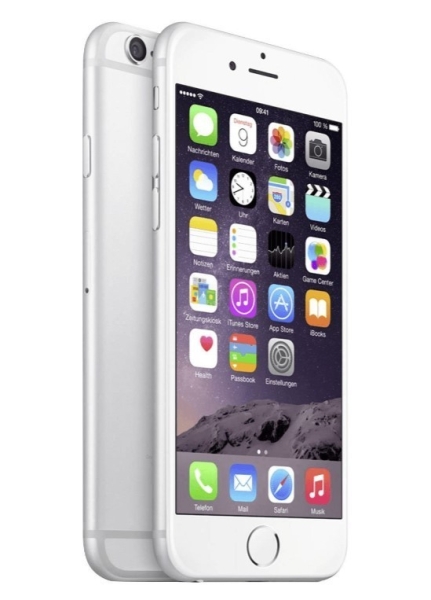 Apple iPhone 6 Handy Smartphone 64GB silber (entsperrt) iOS – Displaybrand – B