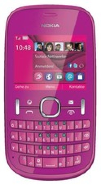 Nokia Asha 200 Smartphone (entsperrt) DUAL-SIM – Pink. Nagelneu Original