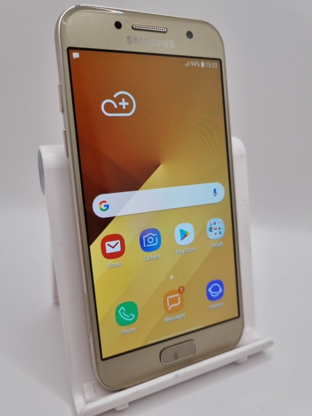 Samsung Galaxy A3 2017 Gold entsperrt 16GB 4,7″ Android Smartphone gesprungene Rückseite
