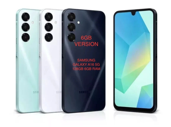 Samsung Galaxy A16 128GB 6GB 5G DualSIM entsperrt SIM frei Smartphone NEU VERSIEGELT