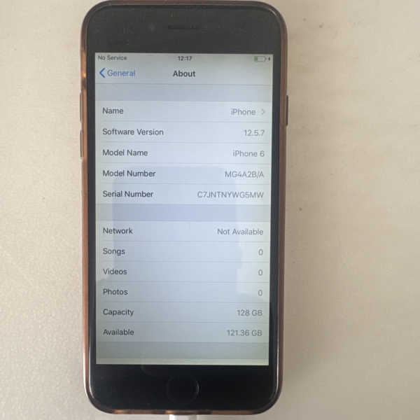 Apple iPhone 6 128GB Smartphone Handy Smartphone Sim frei schwarz entsperrt