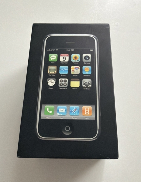 Old Stock Apple iPhone 2g 8gb 1. Generation – Selten Sammler 2007 – iOS 1.1.4