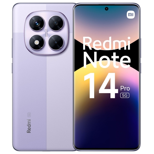 Handy Smartphone Xiaomi Redmi Note 14 Pro+ Plus 5G 6,67 “ 12+512GB Lavender