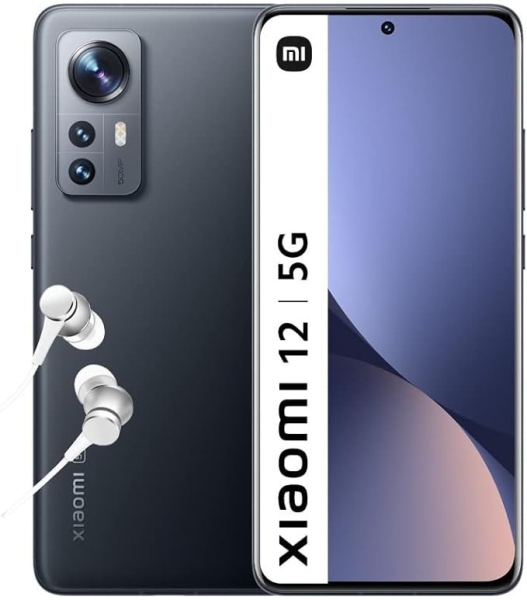 Neu Xiaomi 12 schwarz 256GB/8GB Dual Sim entsperrt Sim frei Android Smartphone