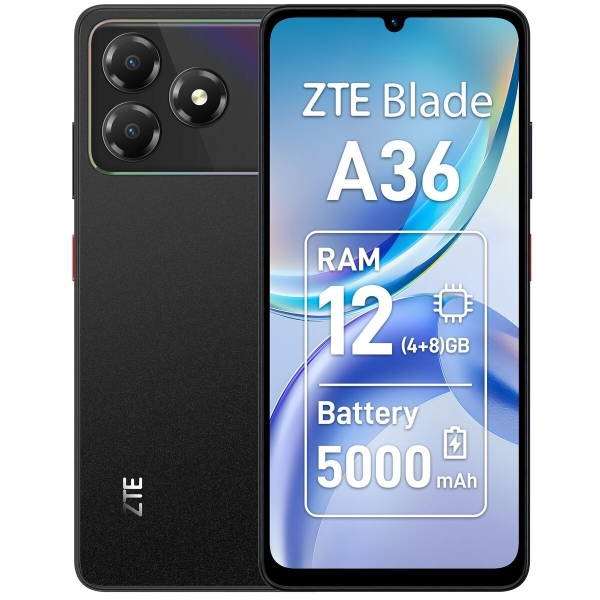 Smartphone ZTE BLADE A36 6,75″ 64 GB Schwarz