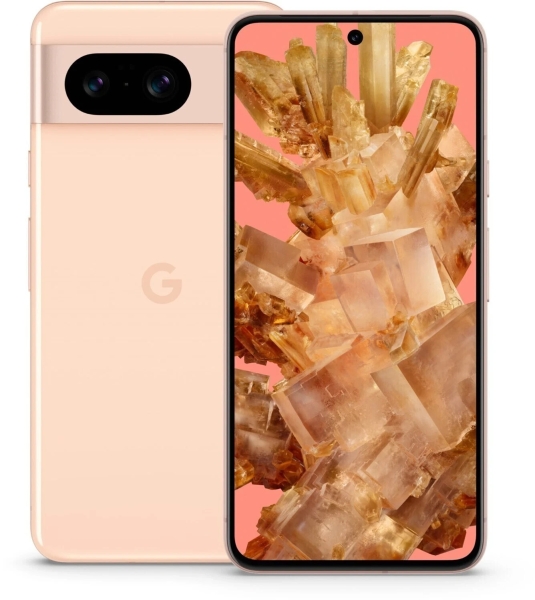 Google Pixel 8 5G Smartphone 128GB werkseitig entsperrt Android Handy – Roségold