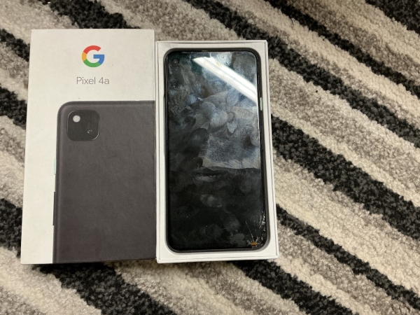 Google Pixel 4a 128GB schwarz Smartphone nur Ersatzteile