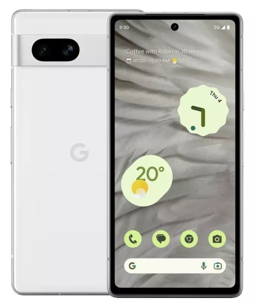 Google Pixel 7a 5G Smartphone Android 6,1″ 8GB SIM-frei 128GB Cotton White