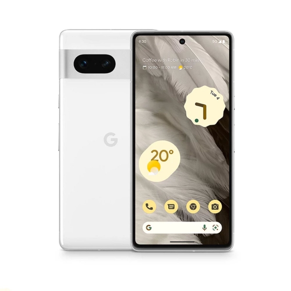 Google Pixel 7 Handy 6,3″ Android Smartphone 5G SIM frei 128GB Snow White