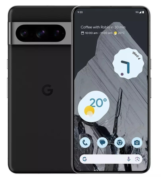 Google Pixel 8 Pro 5G Smartphone Dual SIM SIM frei 128GB Obsidian GA04798-GB