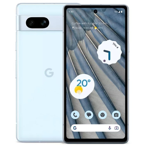 Google Pixel 7a Handy Android Smartphone 5G SIM frei 8GB RAM 128GB blau