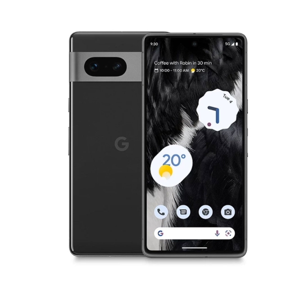Google Pixel 7 6,3 Zoll 5G Smartphone Android Handy SIM frei 256GB schwarz