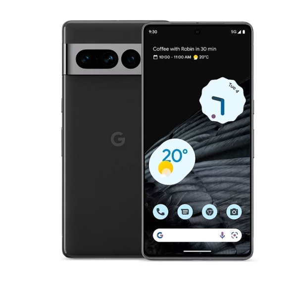 Google 5G Android Smartphone Pixel 7 Pro 6,7 Zoll SIM frei 256GB Obsidian Black