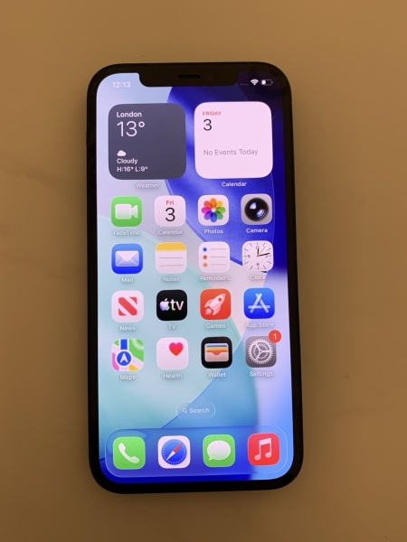 Apple iPhone 12 – 128GB – 97% schwarz Smartphone – Hervorragend
