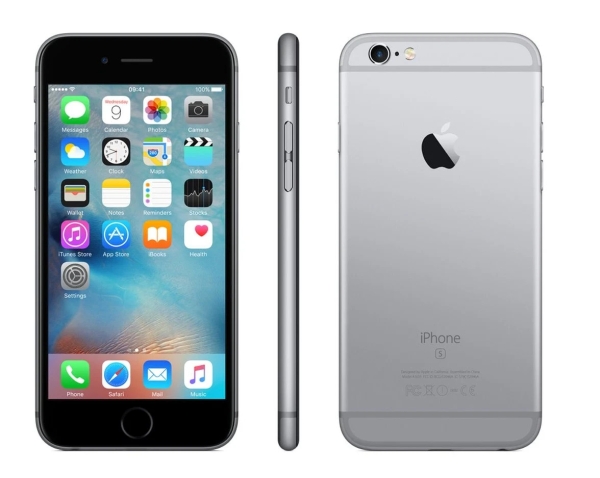 Apple iPhone 6S iOS Smartphone 4,7 Zoll Bildschirm 64GB Speicher SIM-frei, Space Grau