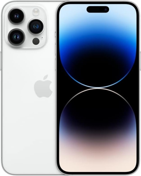 Apple iPhone 14 Pro Max Smartphone 6,7″ OLED Display 256GB Speicher IOS 16, Silber
