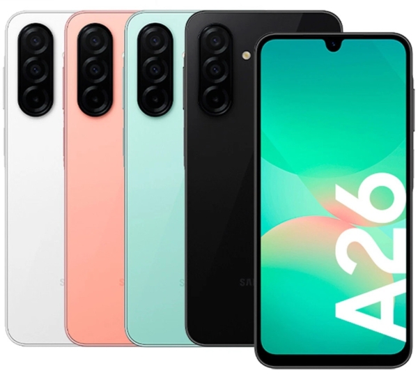 Neu Samsung Galaxy A26 128/256GB 5G entsperrt SIM frei Smartphone alle Farben