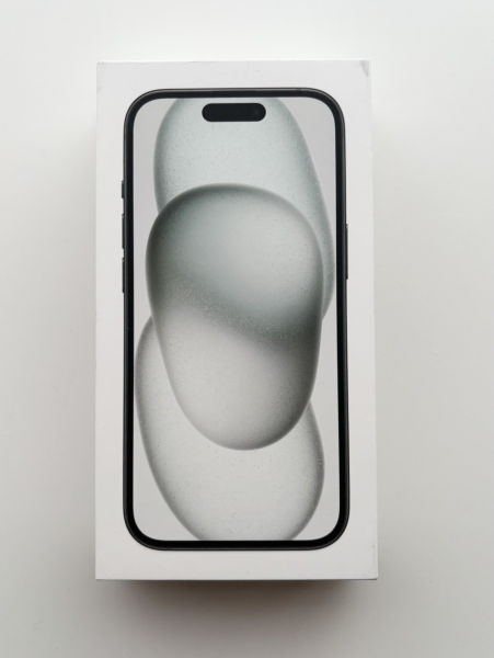 Apple iPhone 15 5G 128GB 6,1“ Smartphone entsperrt schwarz 100% Akkukapazität