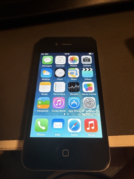 iPhone 4 entsperrt