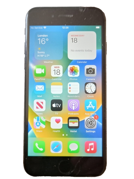 iPhone 8 64gb Space Grau (Ohne Simlock) A1905 (GSM) Top Zustand 73% Akku