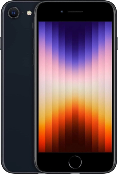 Apple iPhone SE 3. Gen 2022 64GB 5G Mitternacht entsperrt Smartphone 100% Akku