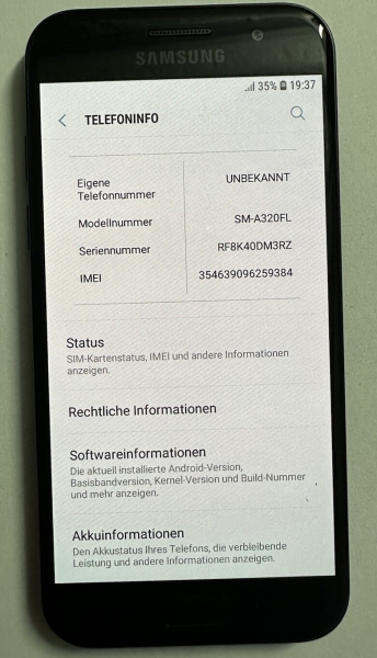 Smartphone Samsung Galaxy A3 SM-A320FL  #01 #