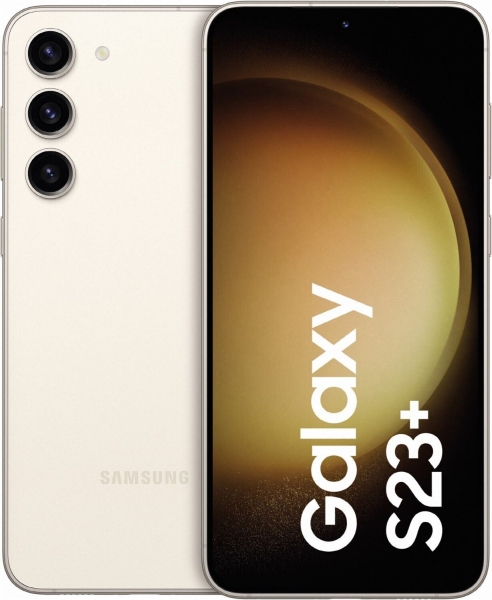 SAMSUNG Galaxy S23+ 5G 512GB Cream – Sehr Gut – Smartphone