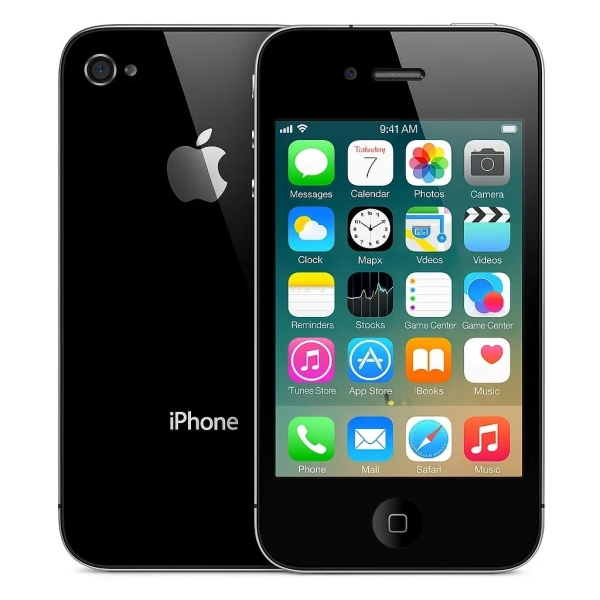 Apple iPhone 4s schwarz entsperrt 8GB 3,5″ 512MB RAM Touchscreen IOS Smartphone A+