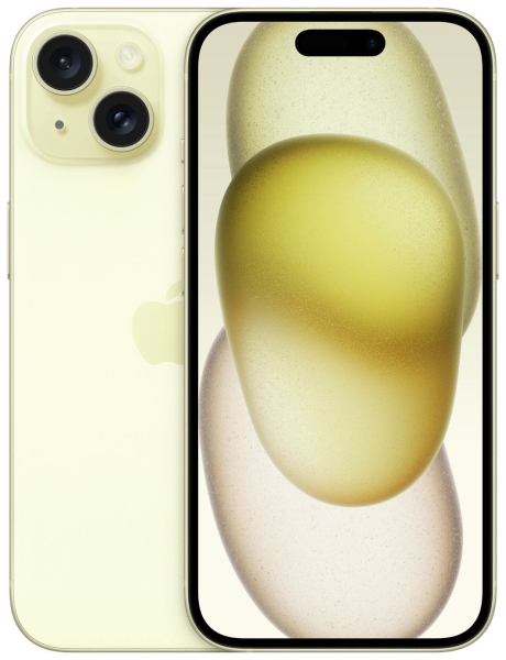 Apple iPhone 15 5G Smartphone 6,1 Zoll Handy SIM frei 256GB gelb
