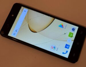 Cubot R9 schwarz – (entsperrt) – Smartphoneschaden defekt