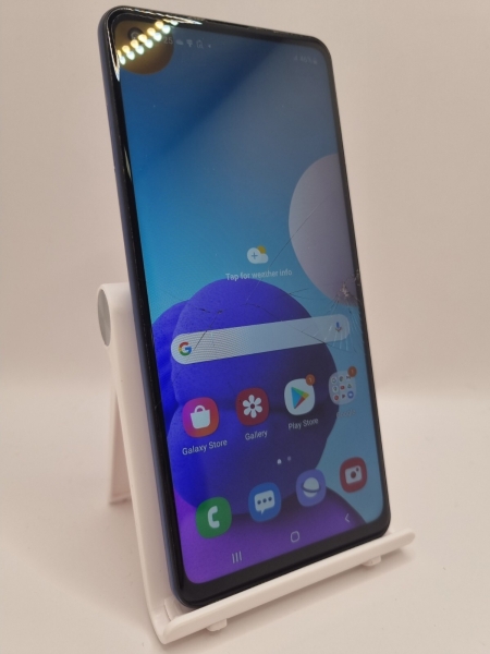 Samsung Galaxy A21s blau entsperrt 32GB 6,5″ 48MP Android Smartphone gesprungen