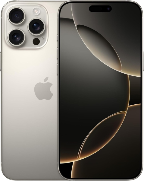 Apple iPhone 16 Pro Max 5G Smartphone 512GB entsperrt A3296 – Natural Titanium
