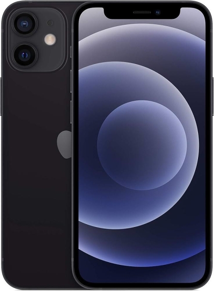 Apple iPhone 12 mini 64GB iOS 17.2.1 entsperrt SIM 5G schwarz Handy Smartphone