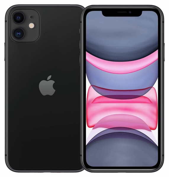 Apple iPhone 11 Smartphone Apple A13 6,1 Zoll Handy 64GB SIM frei schwarz