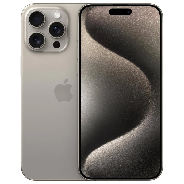 NEU Apple iPhone 15 Pro 256GB 5G Natural Titanium Sim frei entsperrt Smartphone.