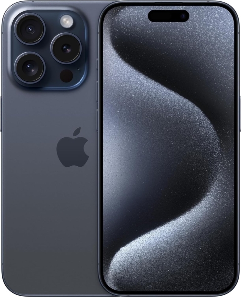 NEU Apple iPhone 15 Pro 256GB 5G Blau Titan Simfrei Entsperrt Smartphone.