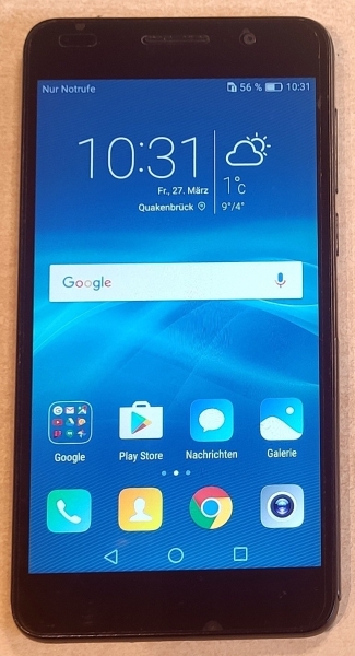 Smartphone HUAWEI Honor 6 H60-L04++16 GB schwarz++5,0 Zoll++im Original-Karton