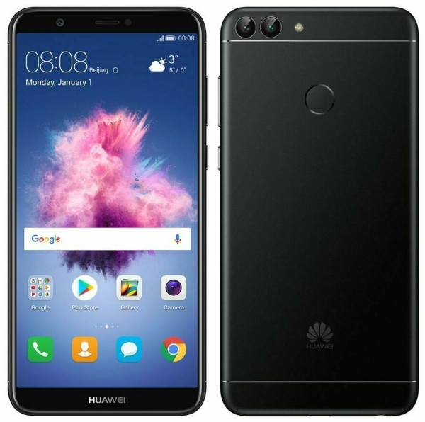 Huawei P Smart 2017 FIG-LX1 32GB 4G Single SIM Android Smartphone schwarz – O2