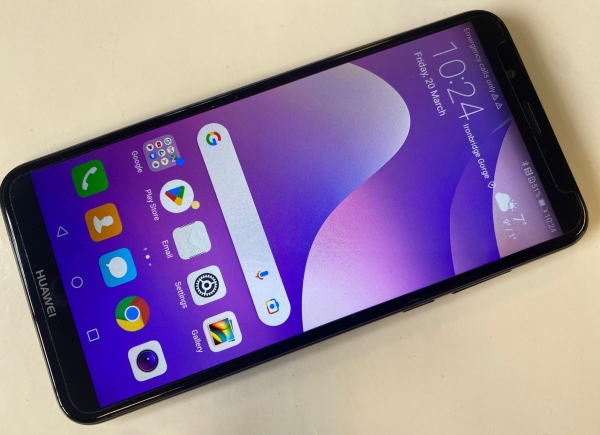 Huawei Y7 2018 LDN-L01 16GB 4G ENTSPERRT Smartphone Android 8 Sehr Guter Zustand