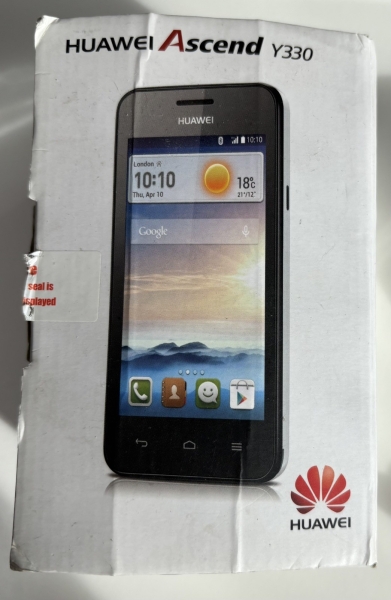 Huawei Ascend Y330 schwarz 4GB 4,0″ Android Smartphone Ersatzteile/Reparaturen