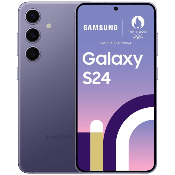 SAMSUNG Galaxy S24 5G 128GB Indigo – Hervorragend – Smartphone