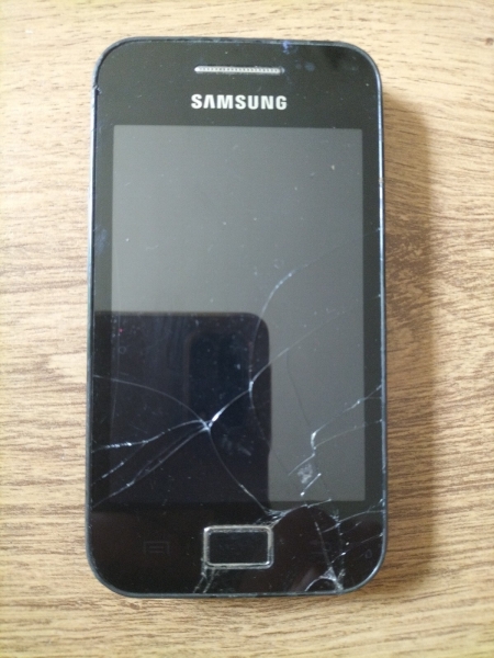 Samsung  Galaxy Mini GT-S5570I – Steel-Grey (Ohne Simlock) Smartphone